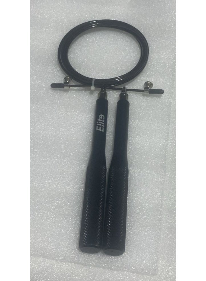 إليت حبل قفز يد ميتال أسود إليت - Image 1